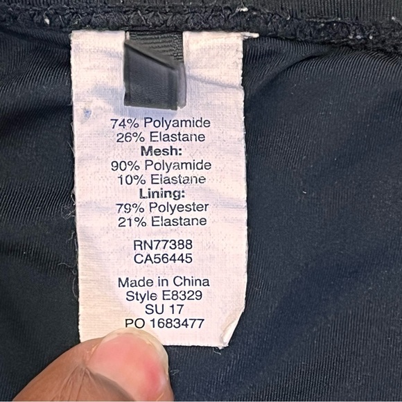 J. Crew Women's Ruched Femme One-Piece Swimsuit - Picture 6 of 6